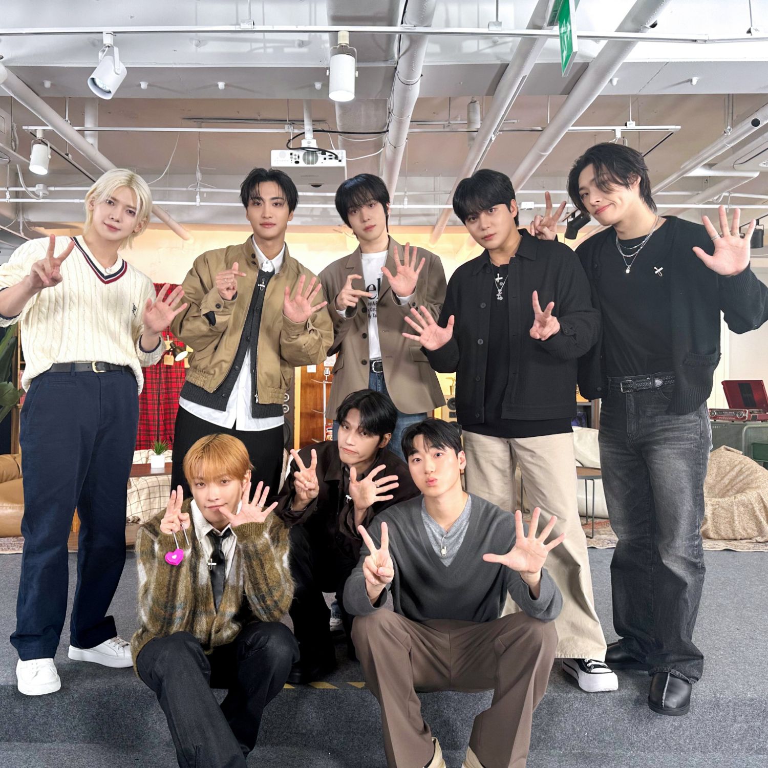 Recent activity shot of ATEEZ