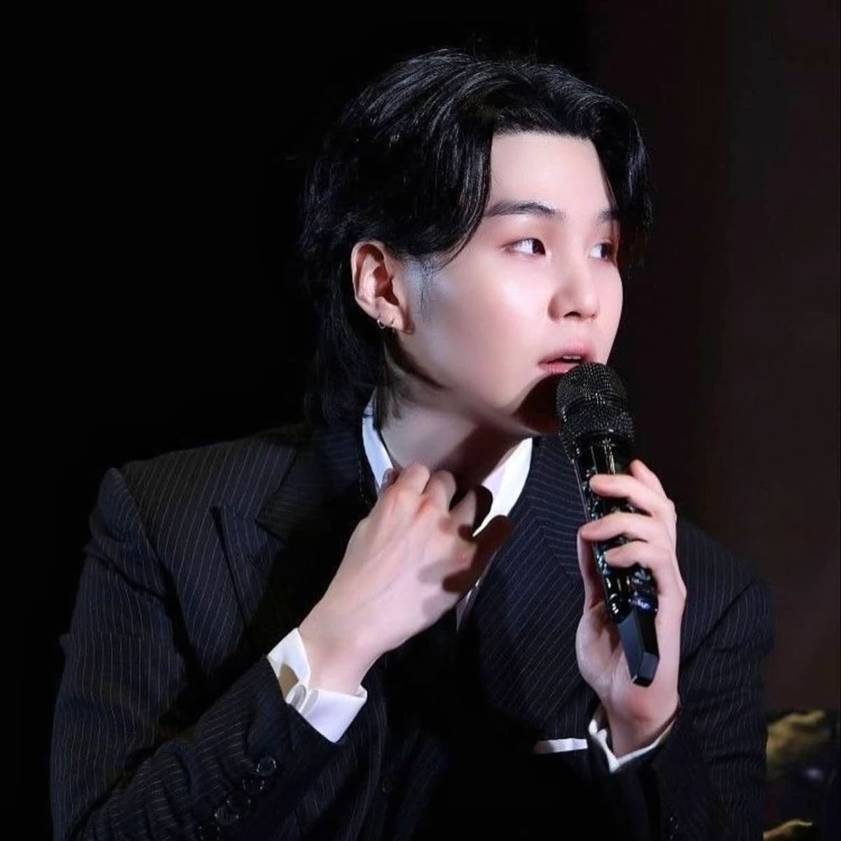 A moment captured by SUGA (BTS)'s fan