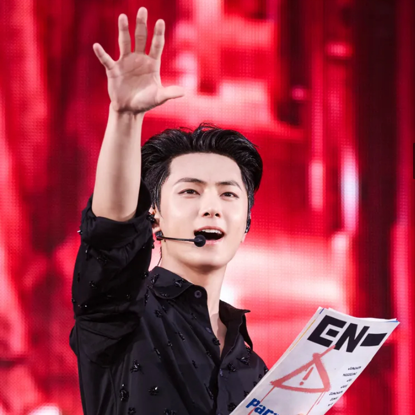 Recent activity shot of Jay (ENHYPEN)