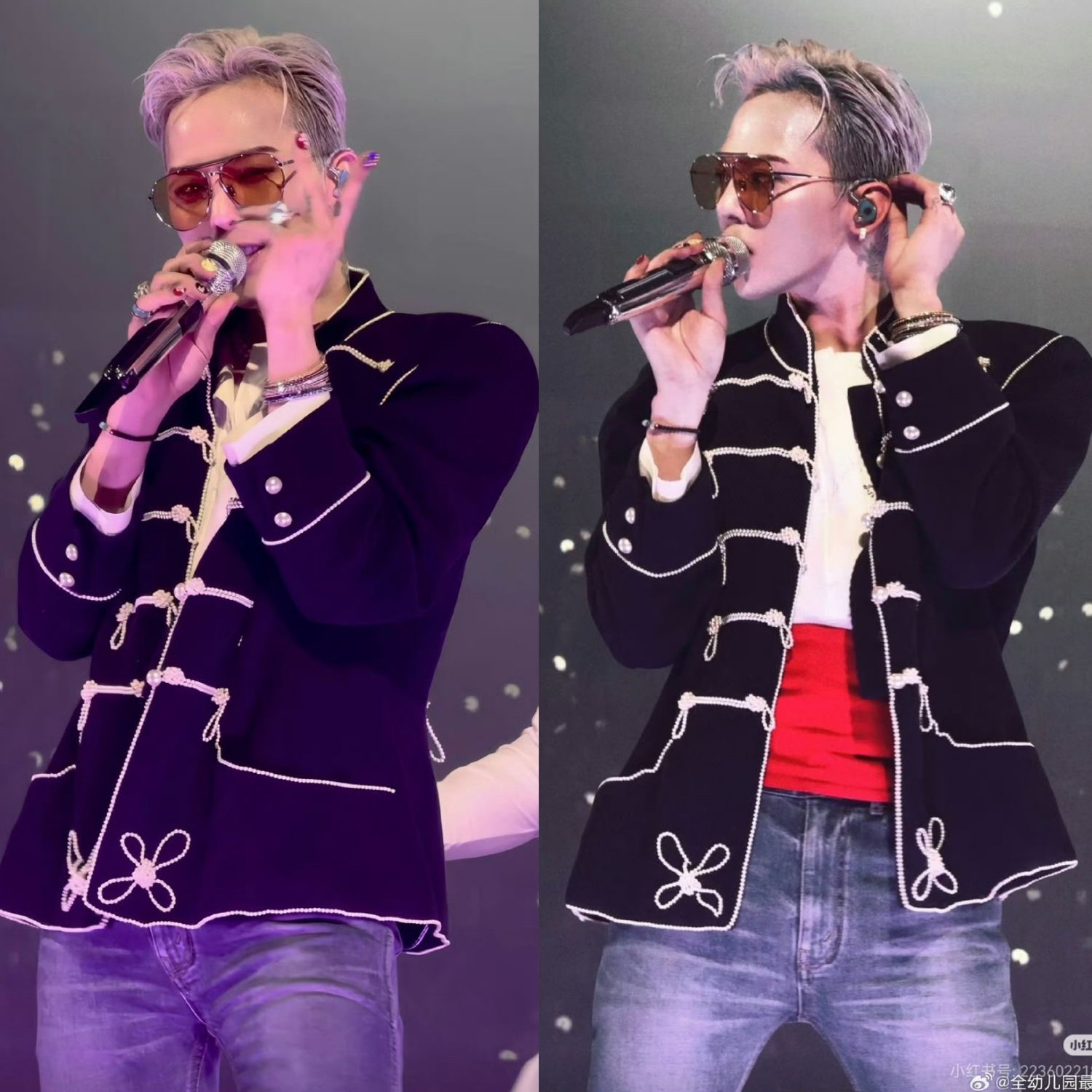 G-DRAGON (BIGBANG)の舞台裏ショット