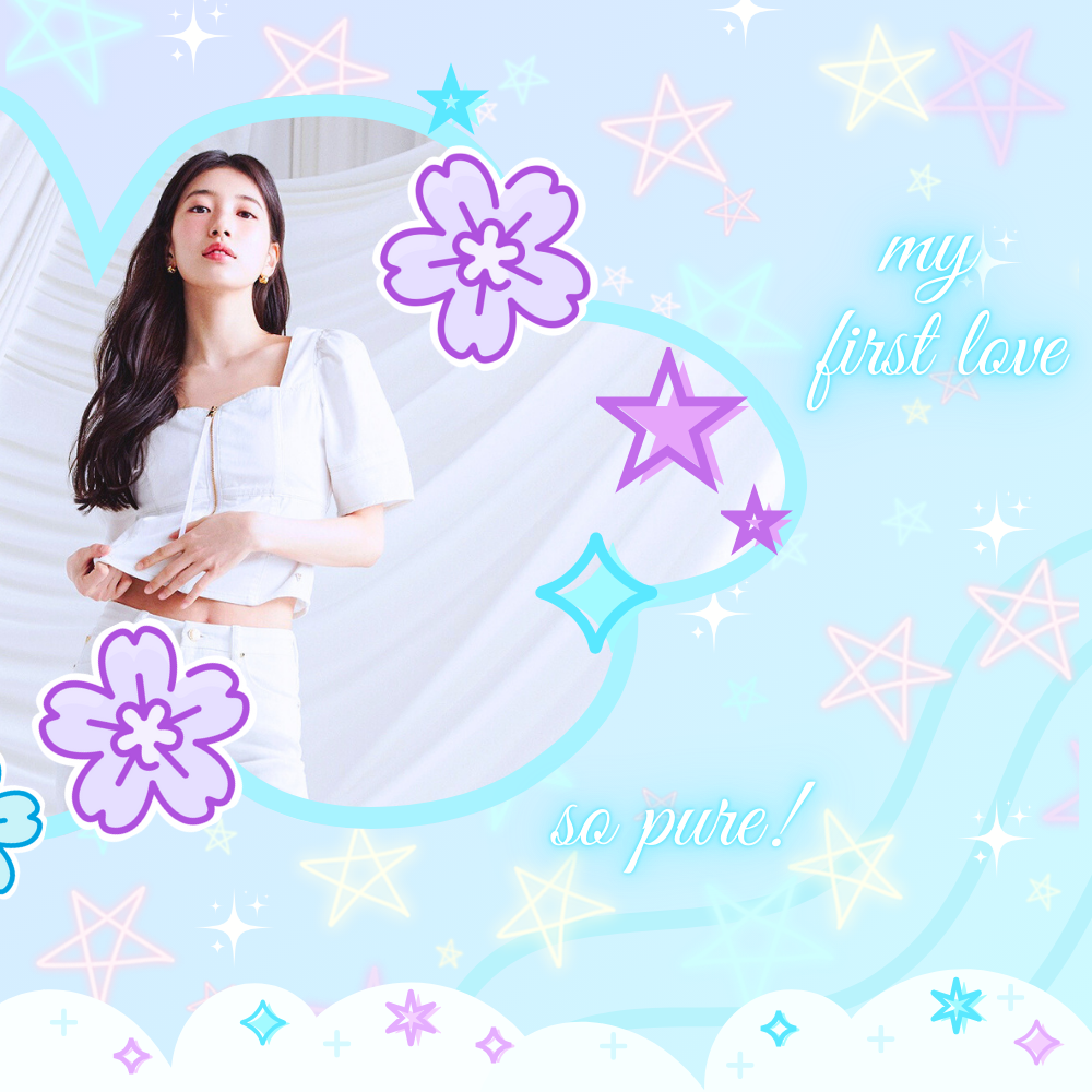 A moment captured by Suzy's fan
