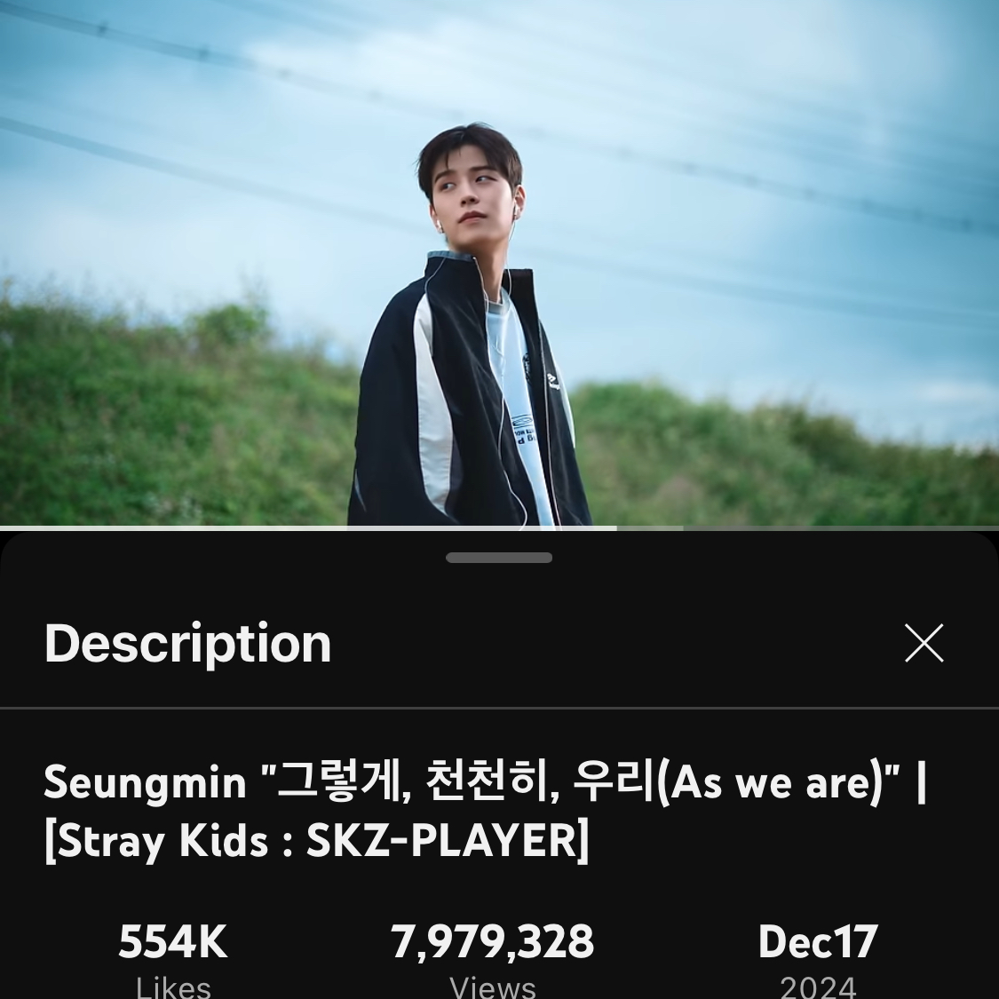 Foto aktivitas terbaru Seungmin (Stray Kids)