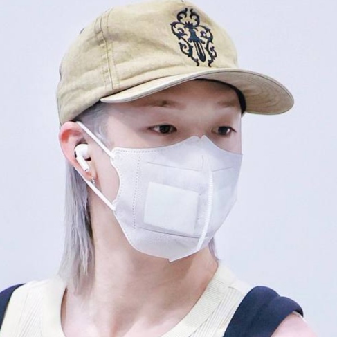 Recent activity shot of Bang Chan (Stray Kids)