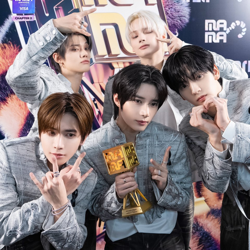 A moment captured by TOMORROW X TOGETHER's fan