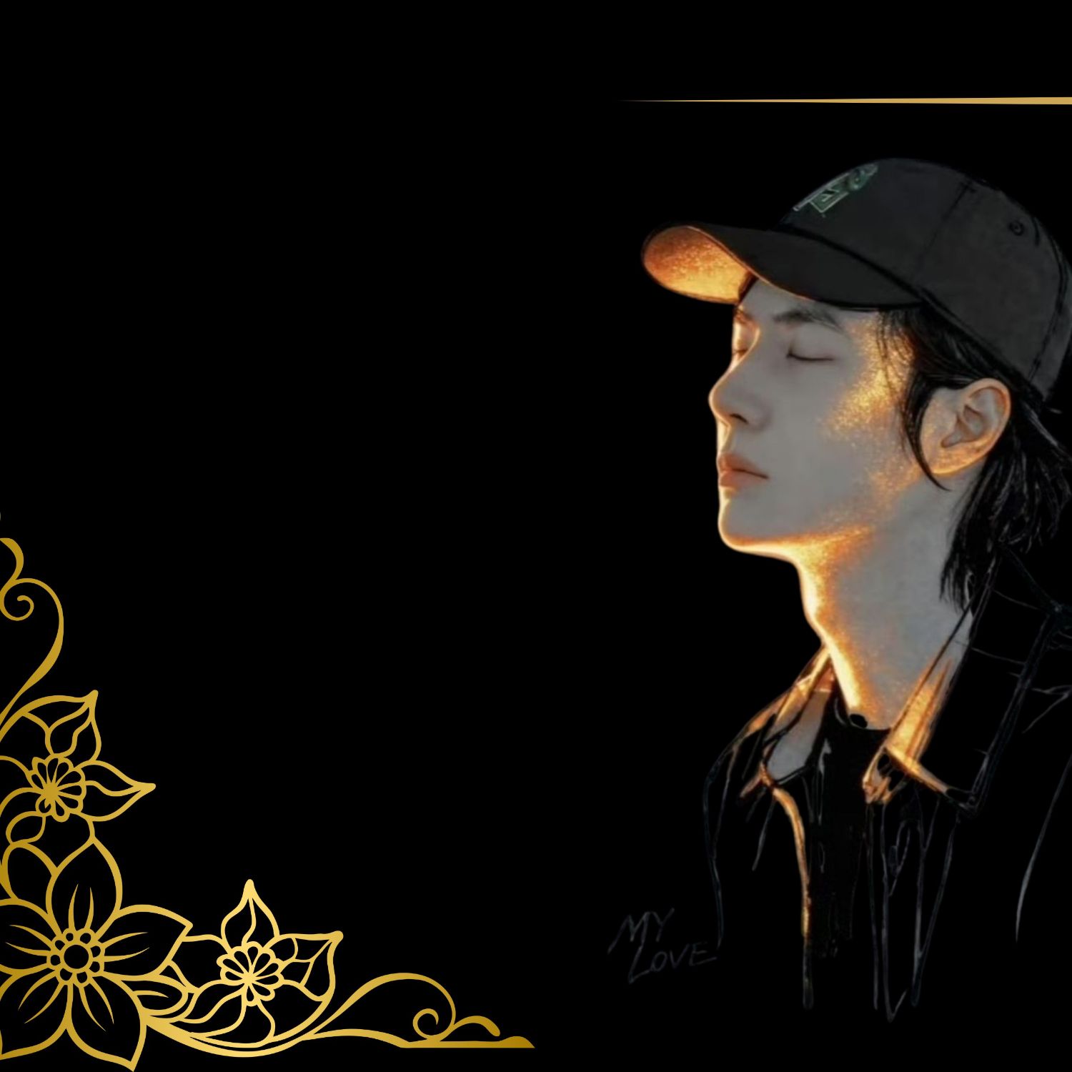 Behind-the-scenes cut of Wang Yibo