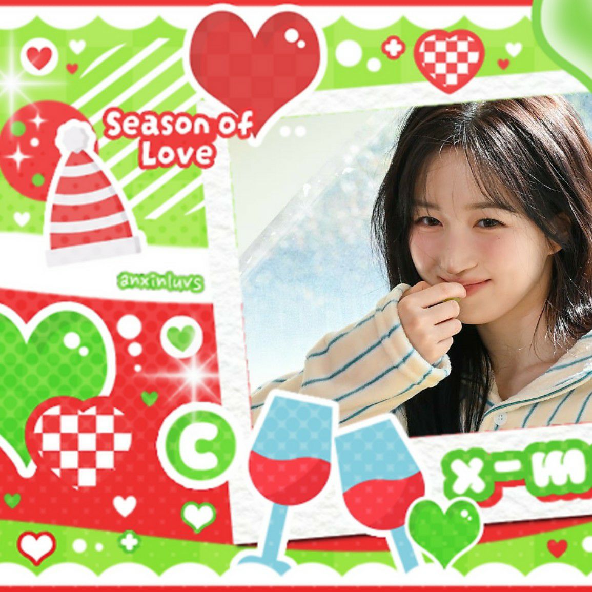 A moment captured by Haewon (NMIXX)'s fan