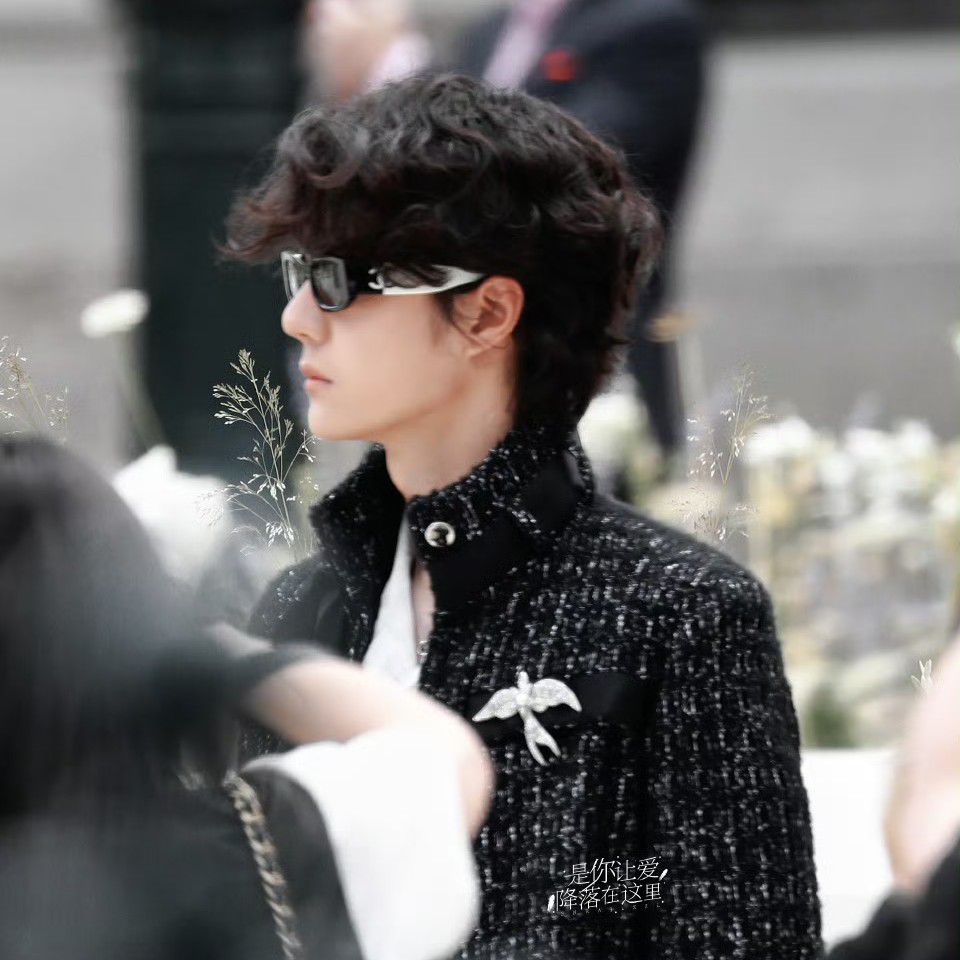Recent activity shot of Wang Yibo