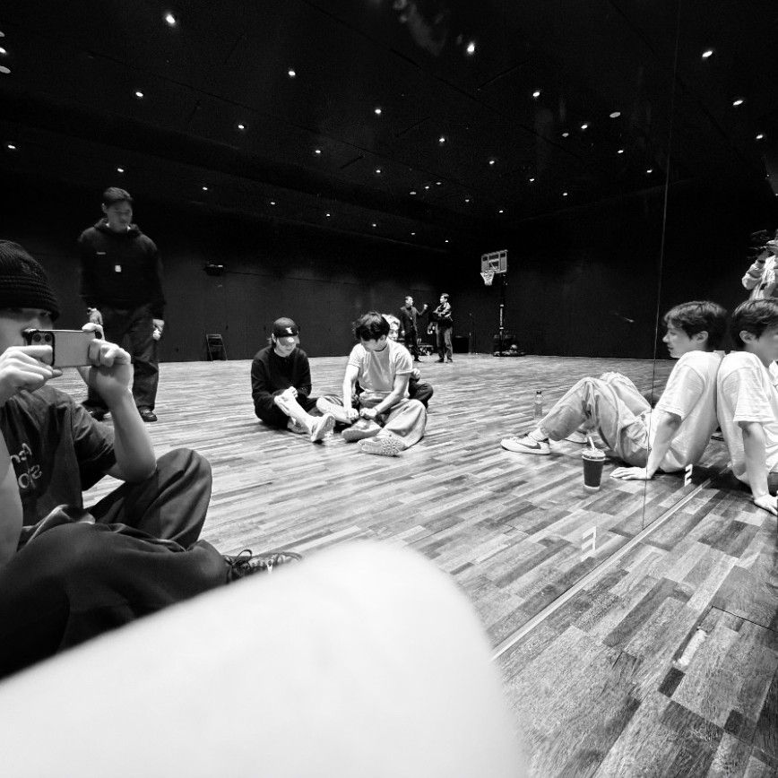 A moment captured by SUGA (BTS)'s fan