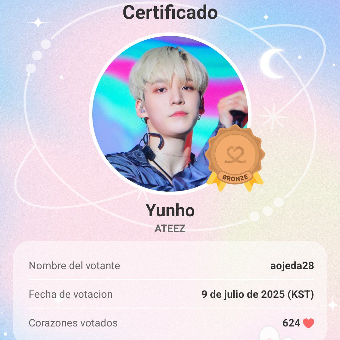 A moment captured by Yunho (ATEEZ)'s fan