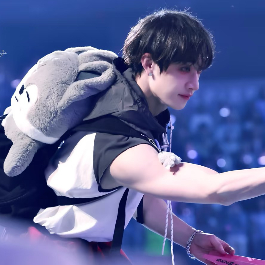 Recent activity shot of Bang Chan (Stray Kids)
