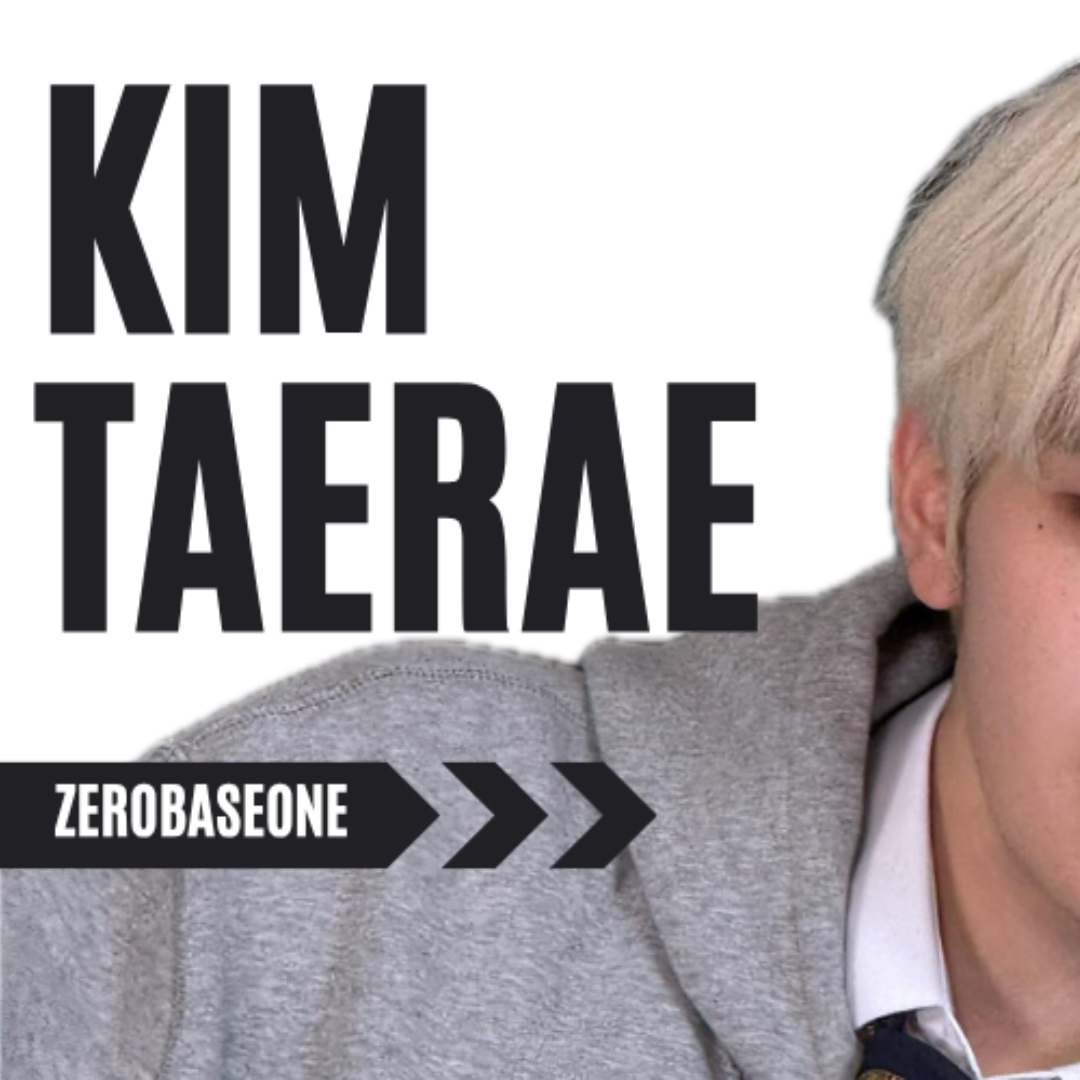 Behind-the-scenes cut of Kim Taerae (ZEROBASEONE)
