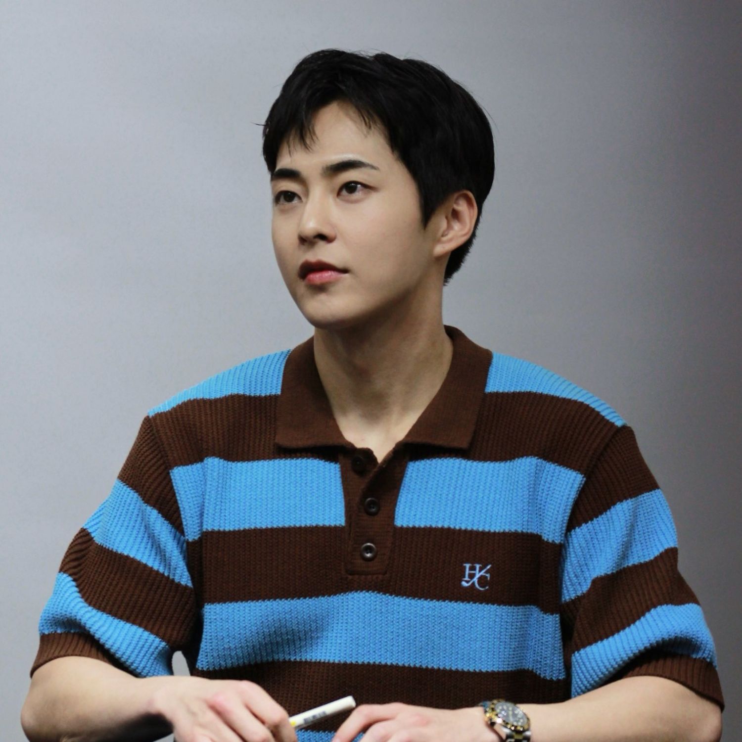 Behind-the-scenes cut of Xiumin (EXO)