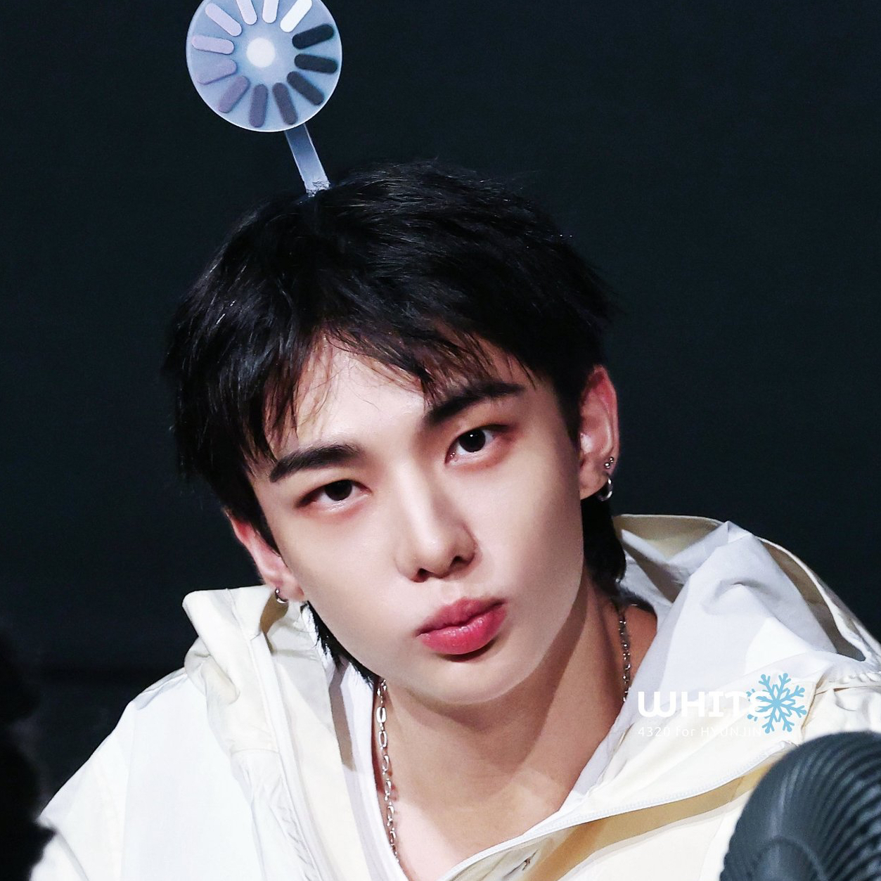 A moment captured by Hyunjin (Stray Kids)'s fan