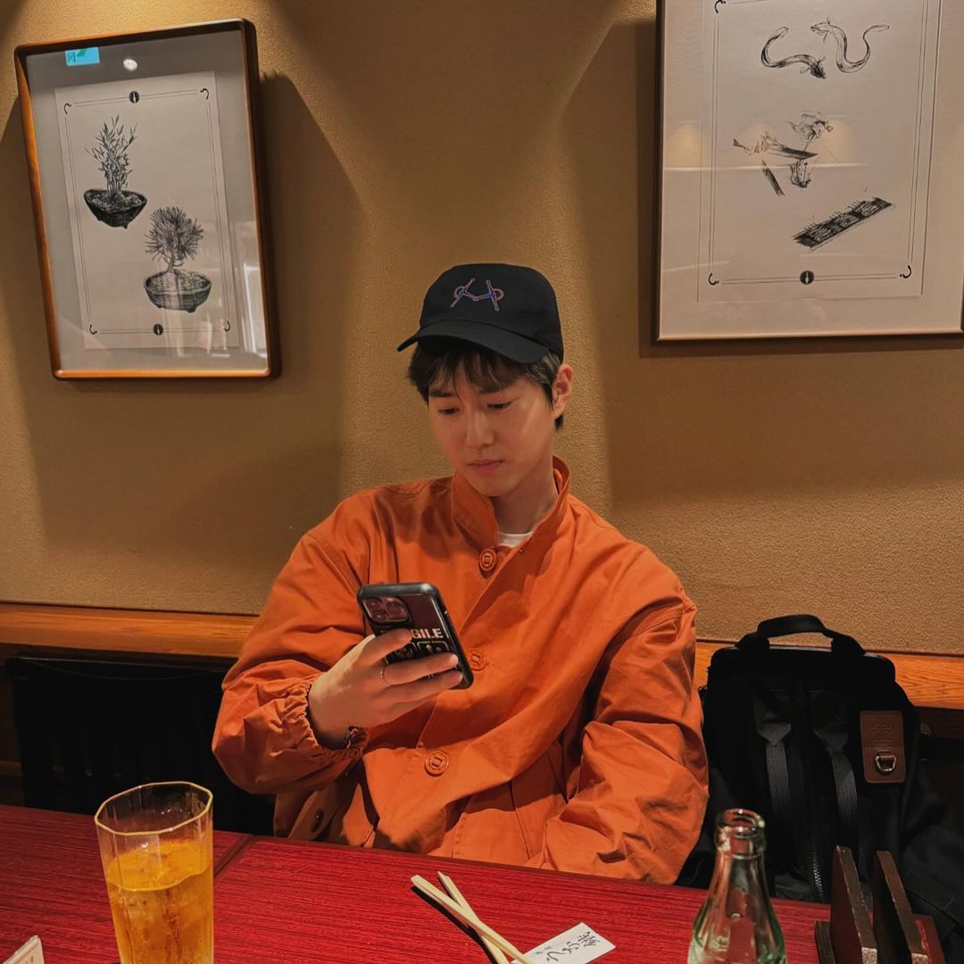 A moment captured by Suho (EXO)'s fan