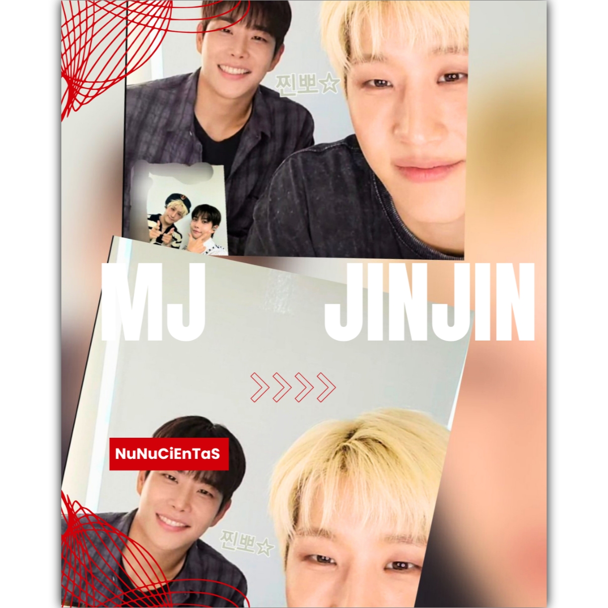 Momen yang diabadikan oleh penggemar Jinjin (ASTRO)