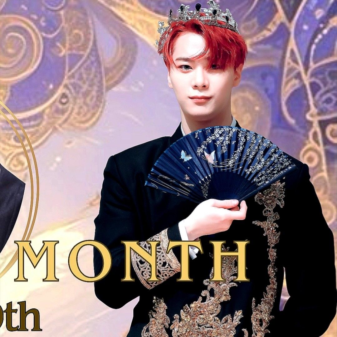 A moment captured by Moonbin (ASTRO)'s fan