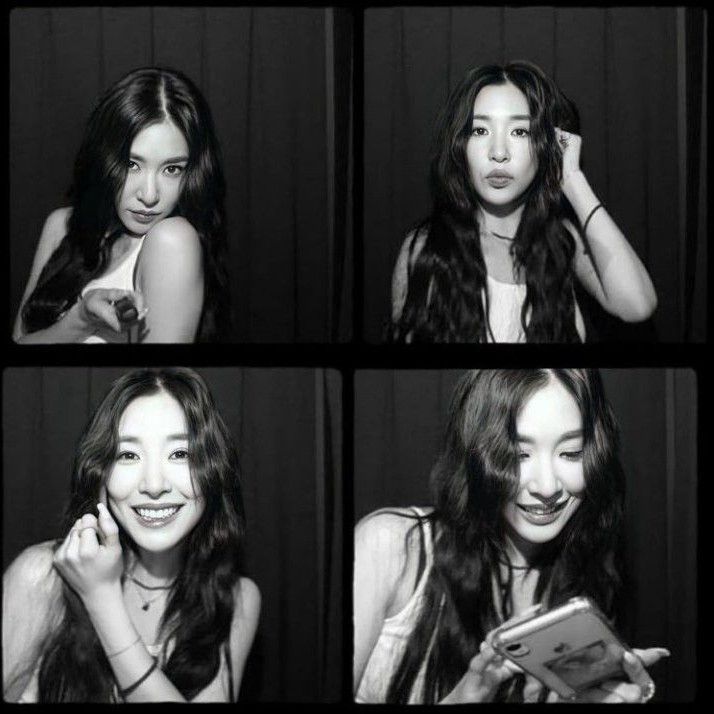 A moment captured by Tiffany Young (Girls' Generation)'s fan