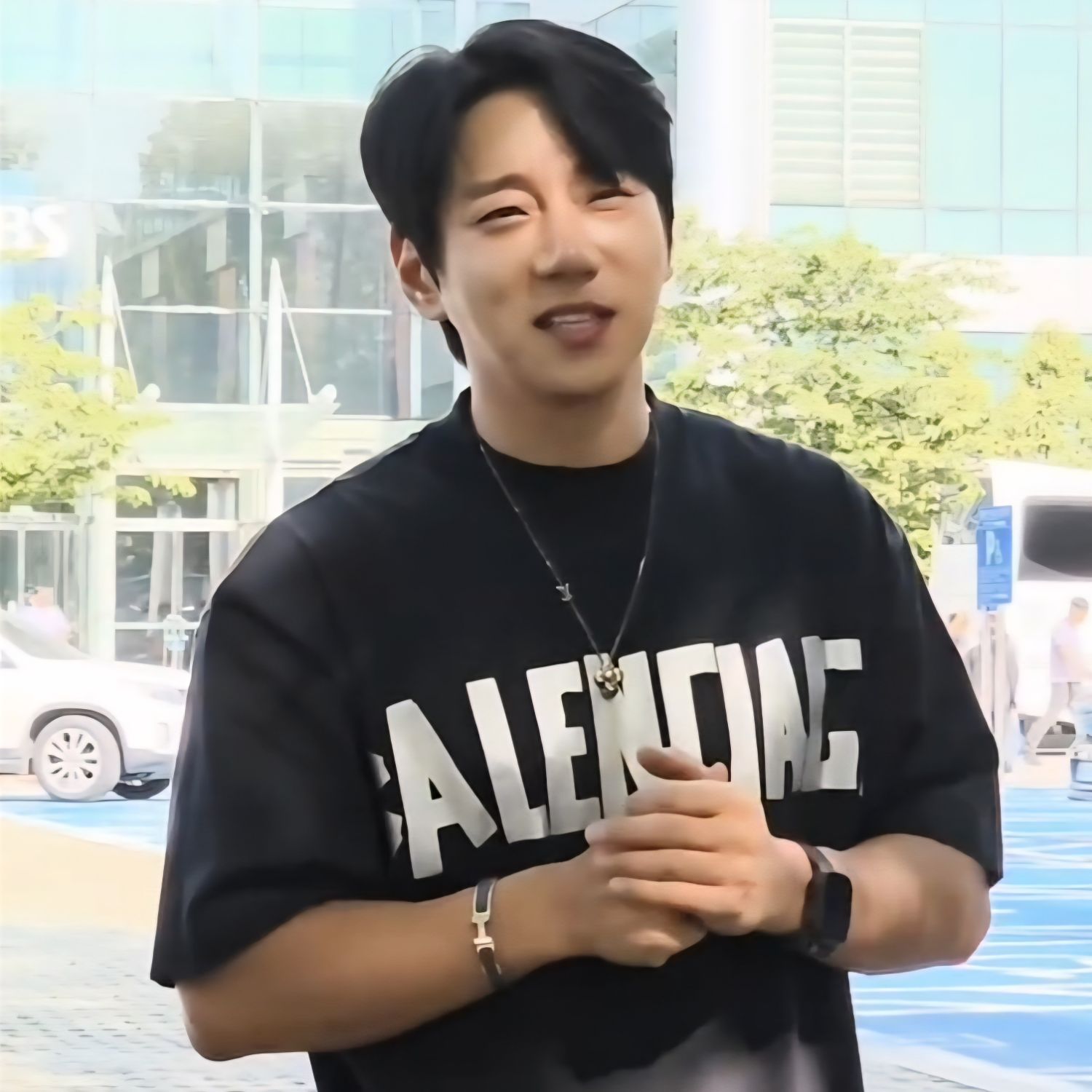 A moment captured by Hwang Chiyeol's fan