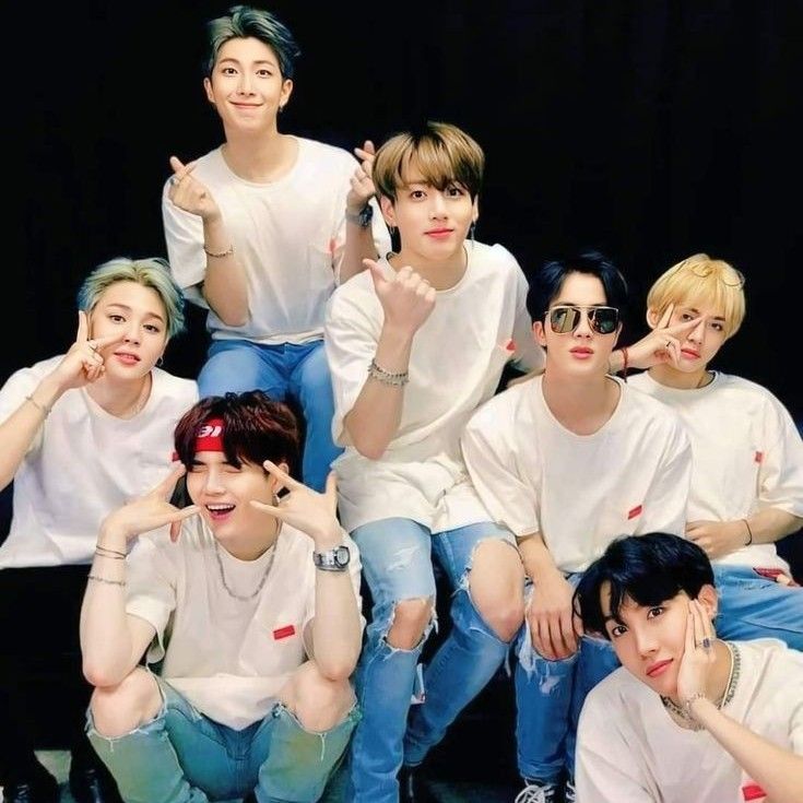 防弹少年团粉丝拍下的瞬间