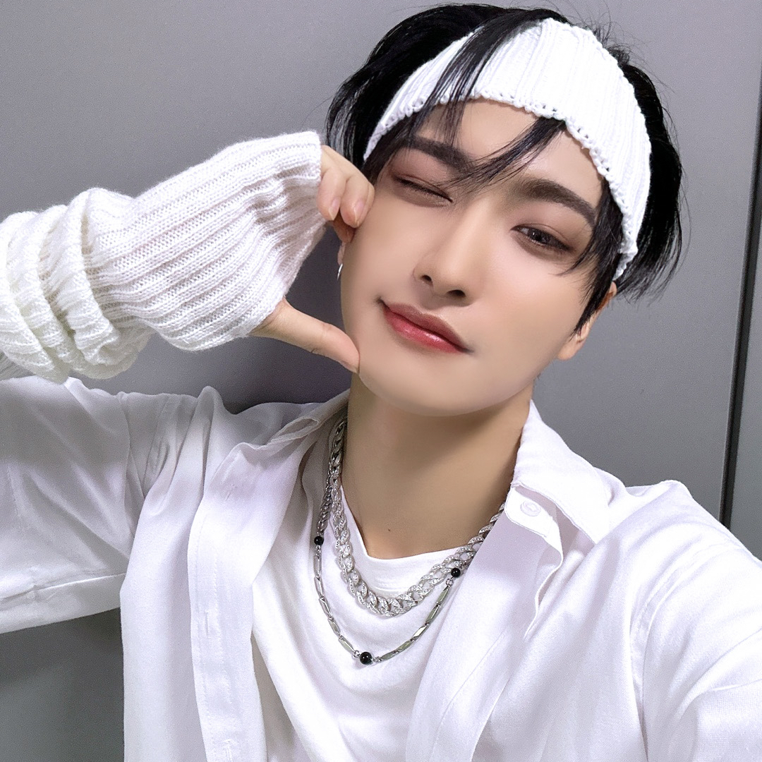 Recent activity shot of Seonghwa (ATEEZ)