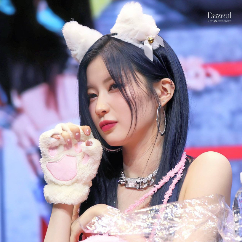 아사 (BABYMONSTER) 팬이 찍은 순간