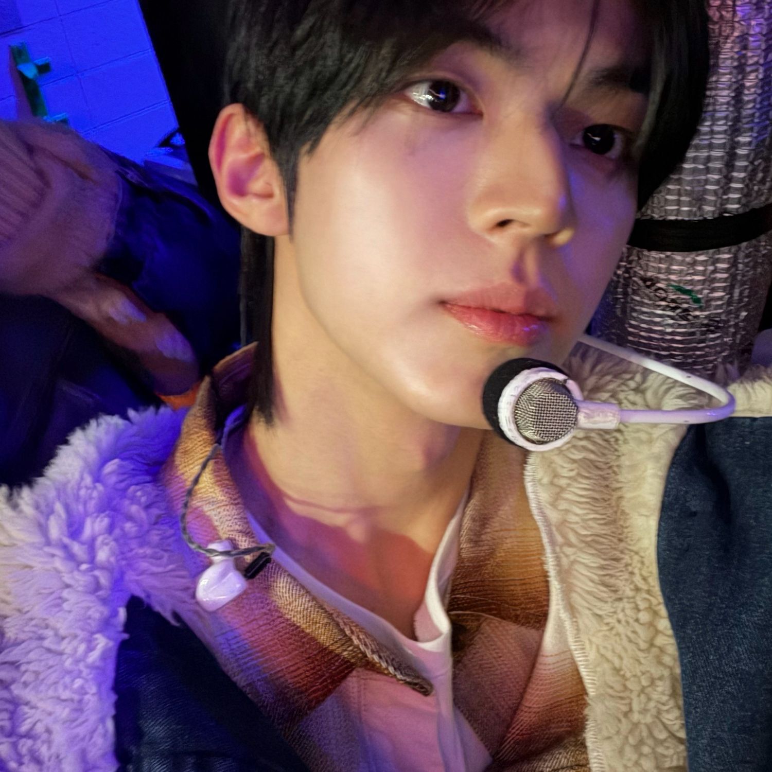 A moment captured by TWS's fan