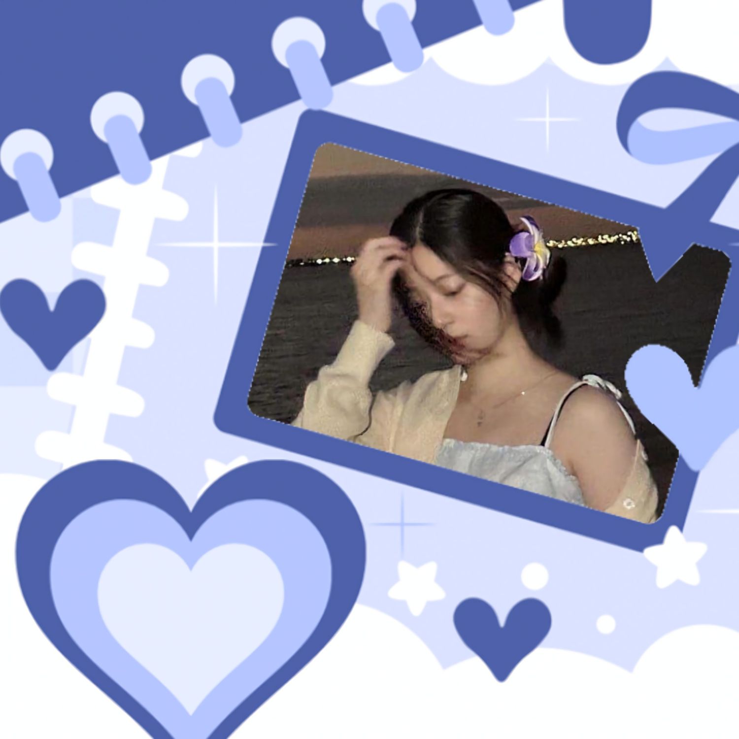 Behind-the-scenes cut of Kim Minju