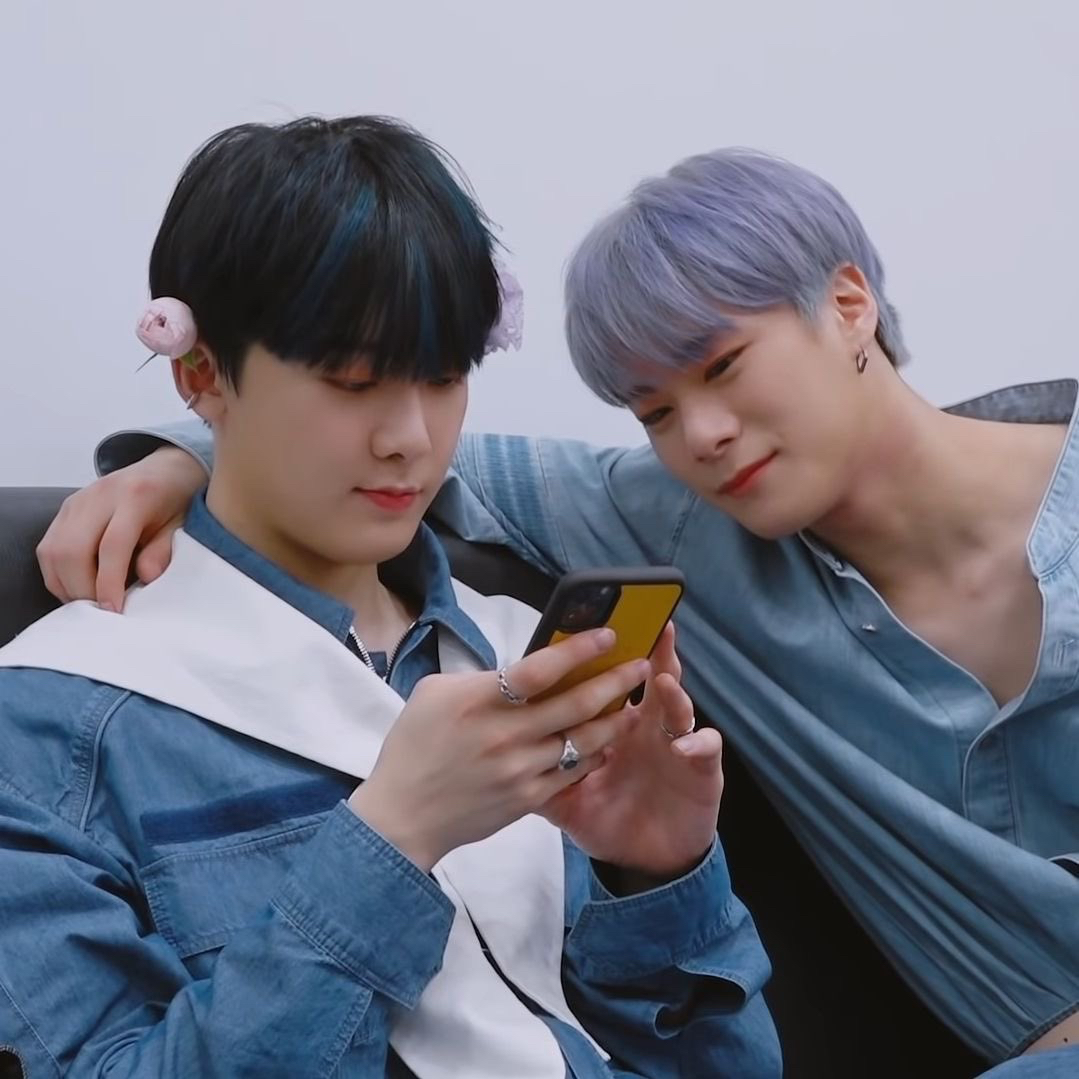 A moment captured by Moonbin (ASTRO)'s fan