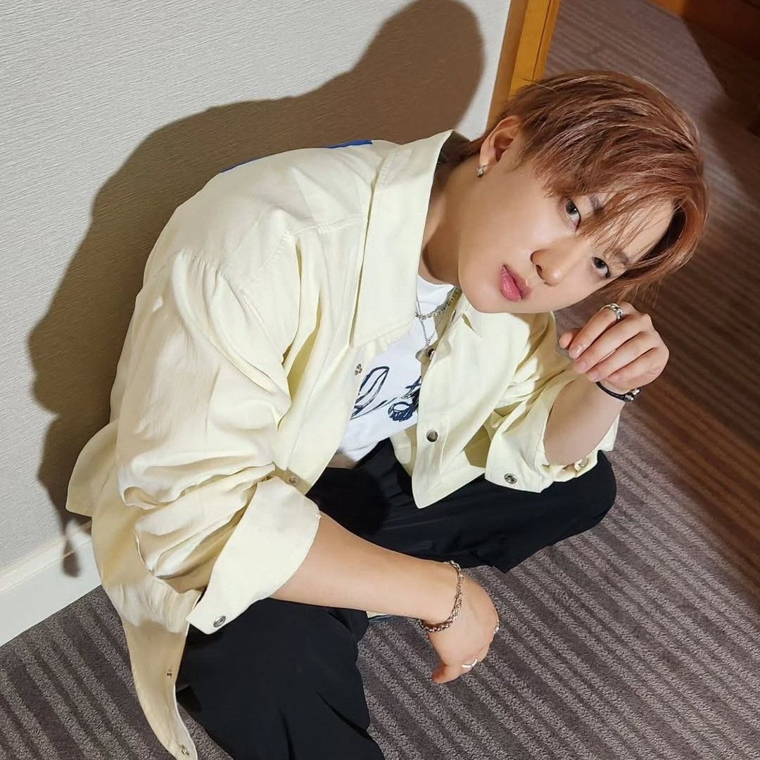 A moment captured by Changbin (Stray Kids)'s fan