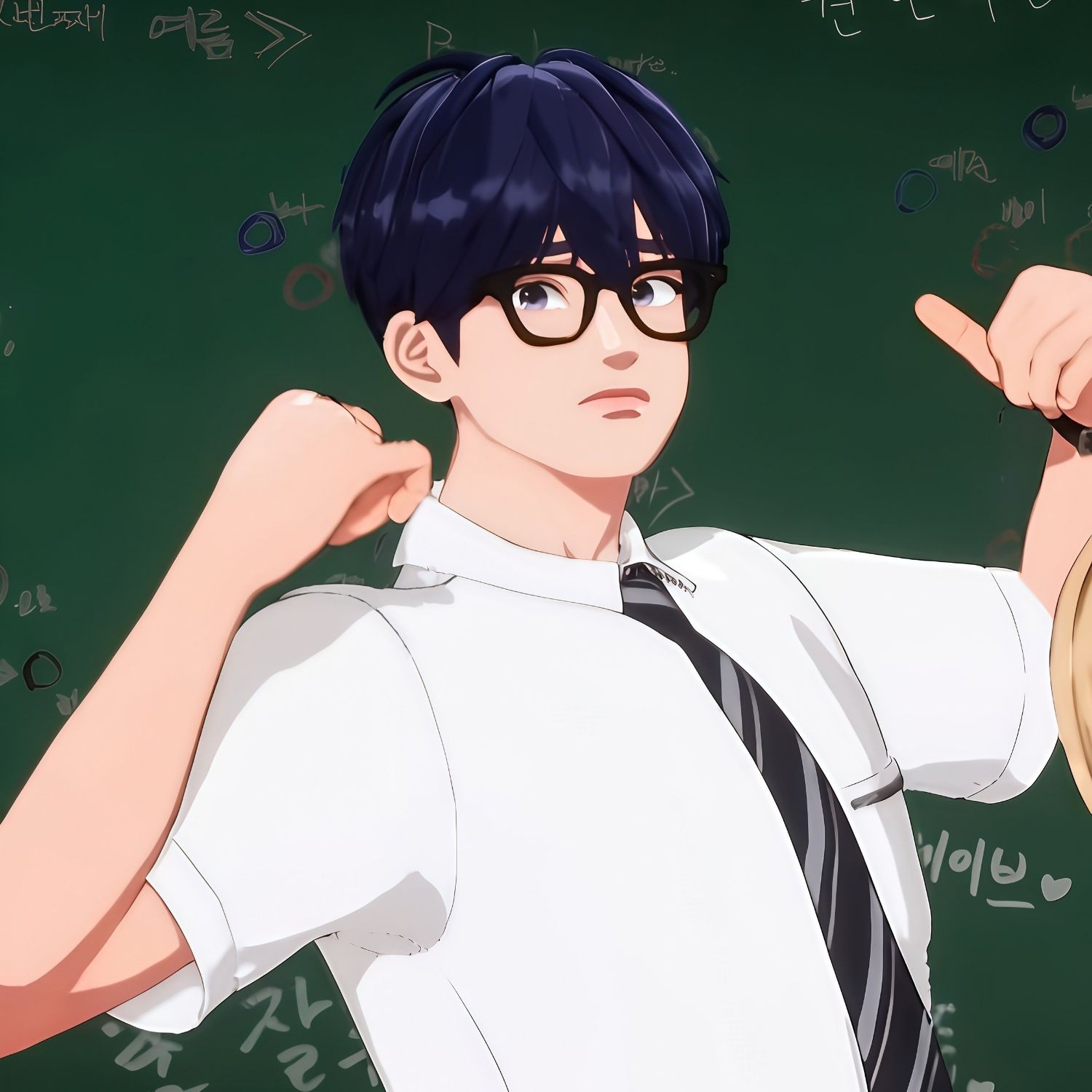 A moment captured by Yejun (PLAVE)'s fan