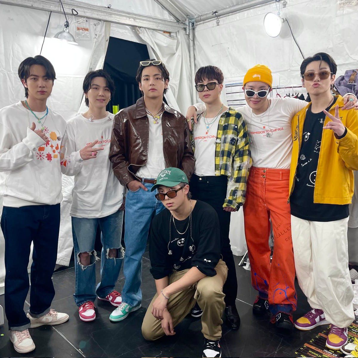 防弹少年团的最新活动照片