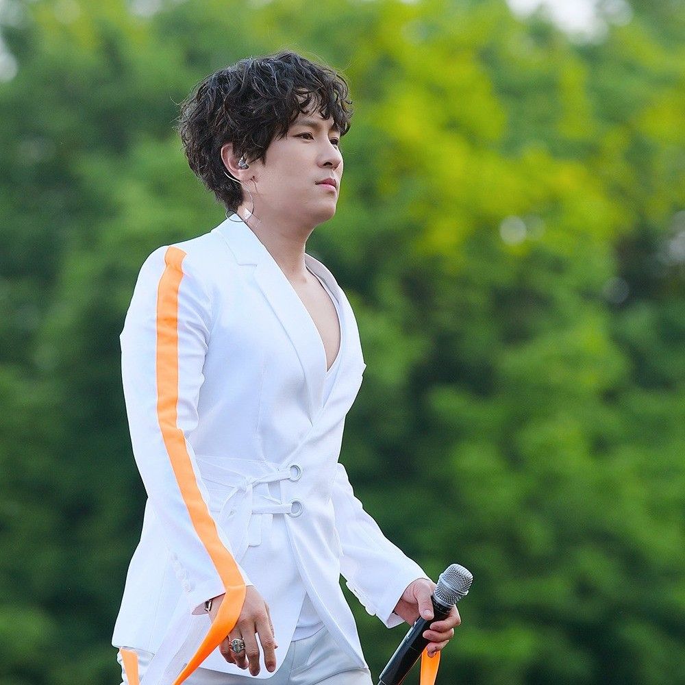 Recent activity shot of Kim Dongwan (SHINHWA)