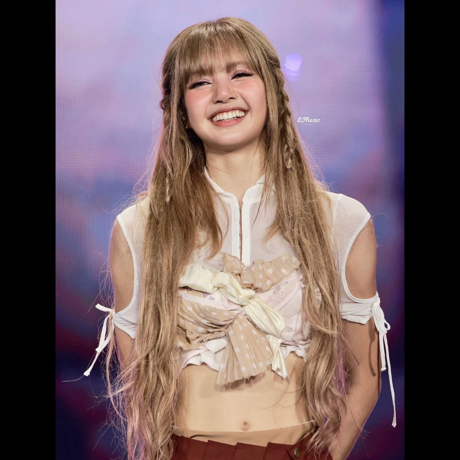 Recent activity shot of Lisa (BLACKPINK)
