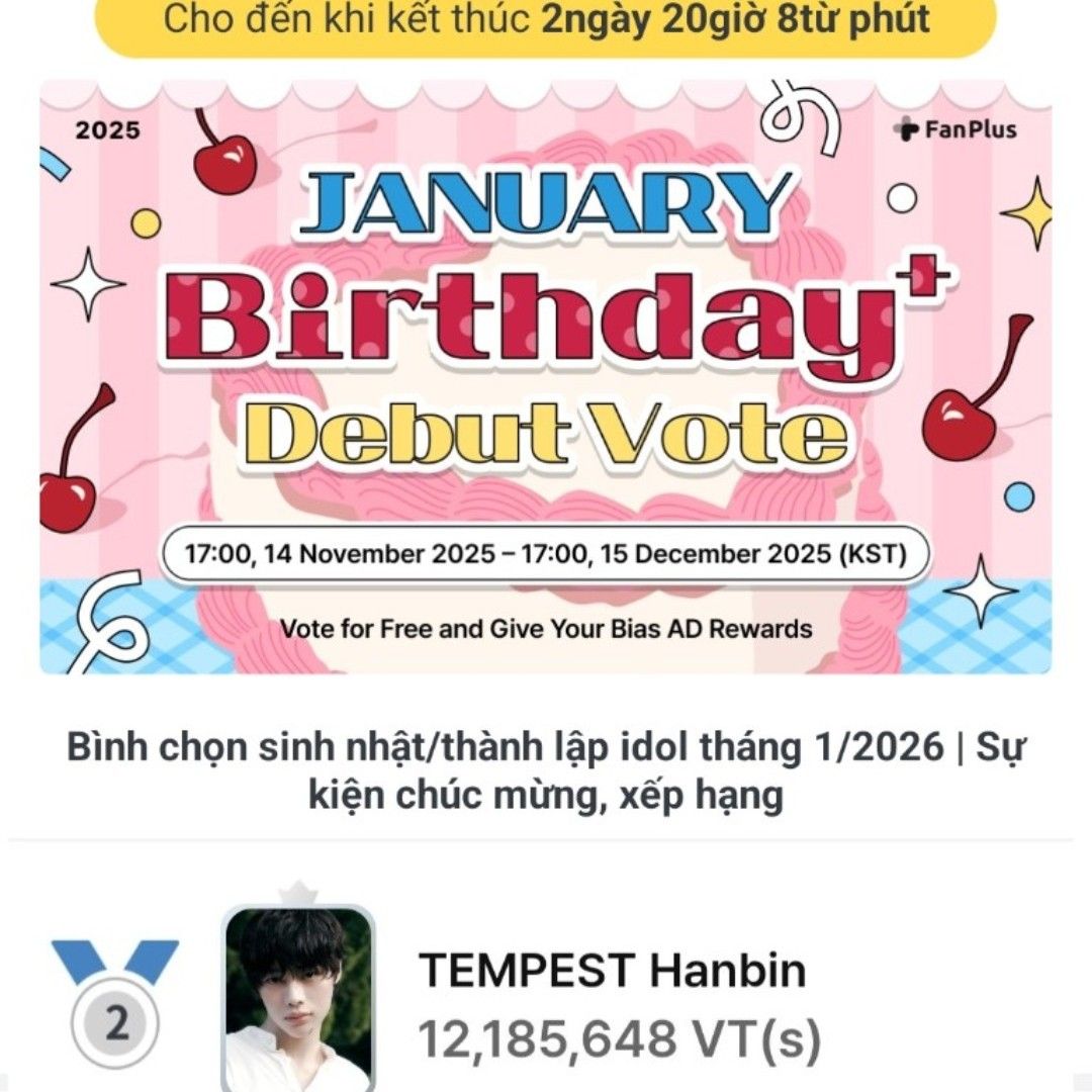 Momen yang diabadikan oleh penggemar Hanbin (TEMPEST)