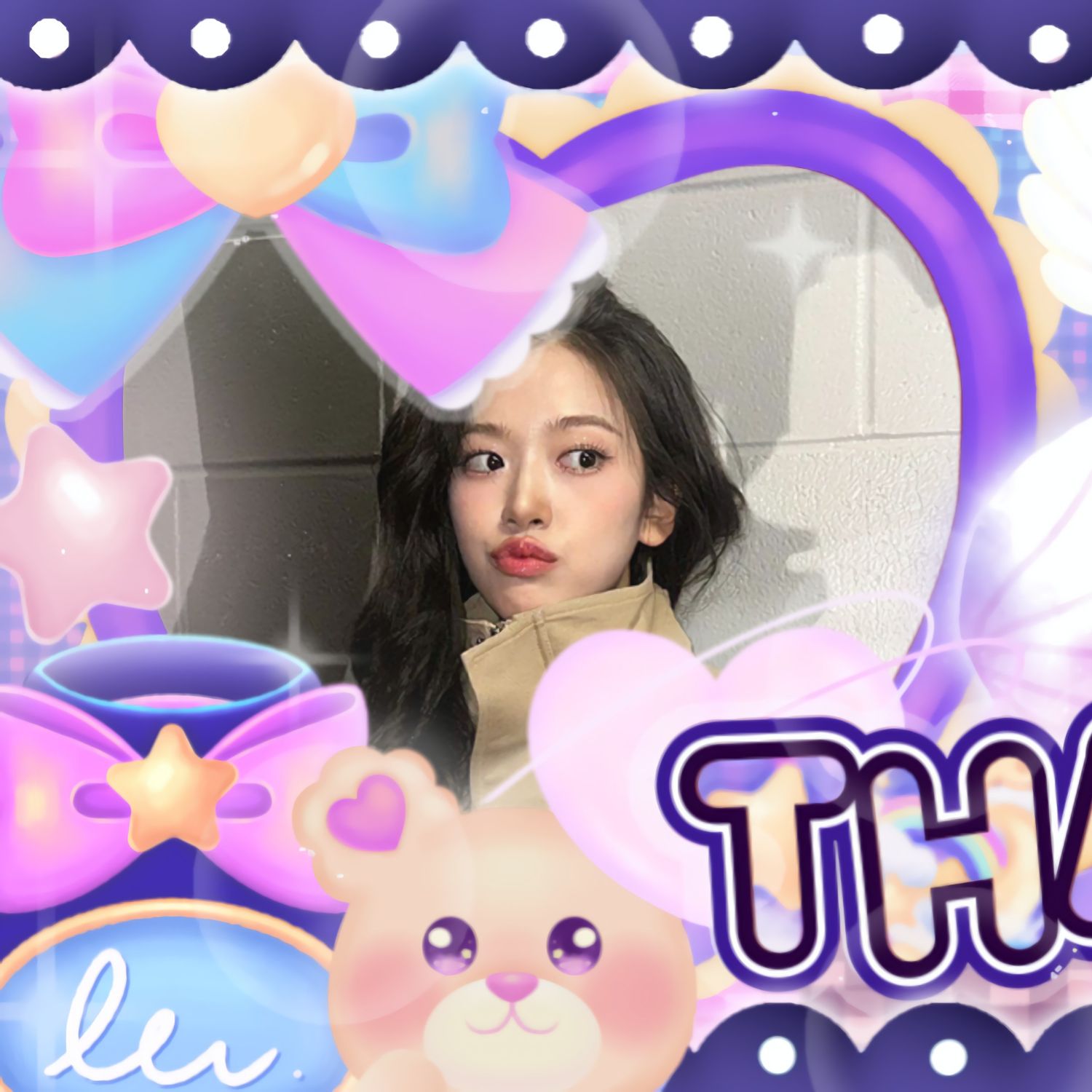 Behind-the-scenes cut of An Yujin (IVE)