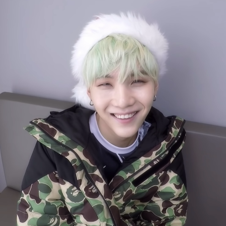 Recent activity shot of SUGA (BTS)