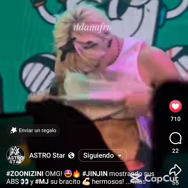 Recent activity shot of Jinjin (ASTRO)