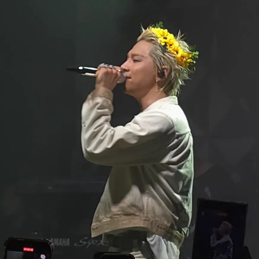 Recent activity shot of Taeyang (BIGBANG)