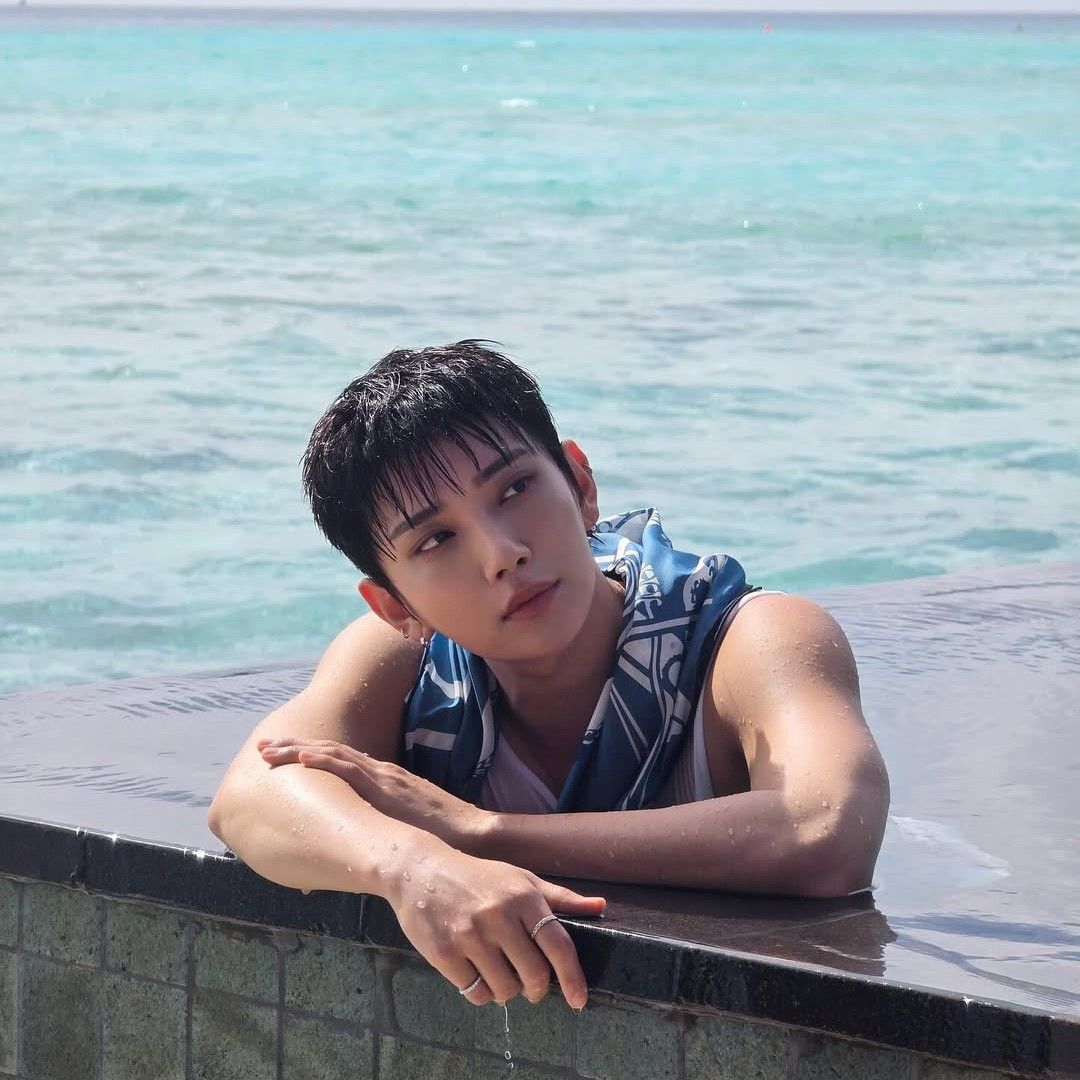 Recent activity shot of Joshua (SEVENTEEN)