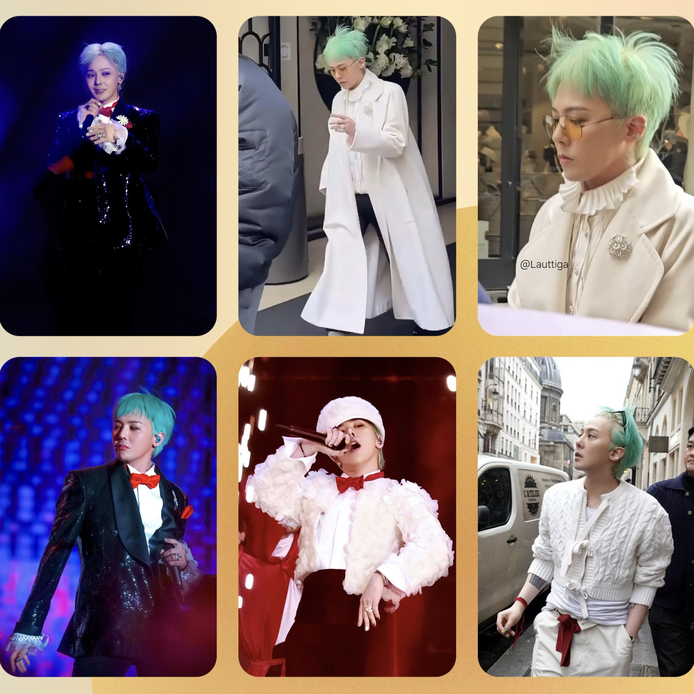 A moment captured by G-DRAGON (BIGBANG)'s fan