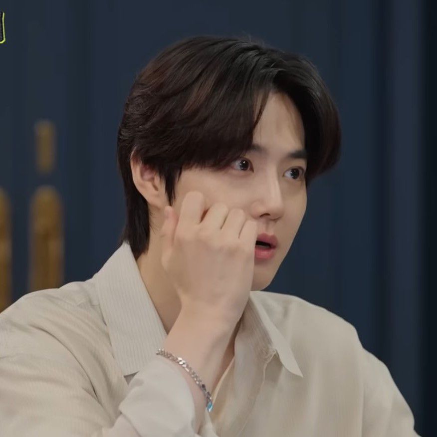 Behind-the-scenes cut of Suho (EXO)