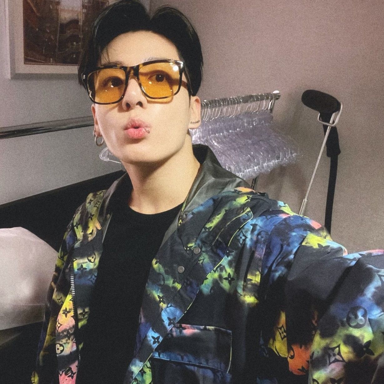 Recent activity shot of Jungkook (BTS)
