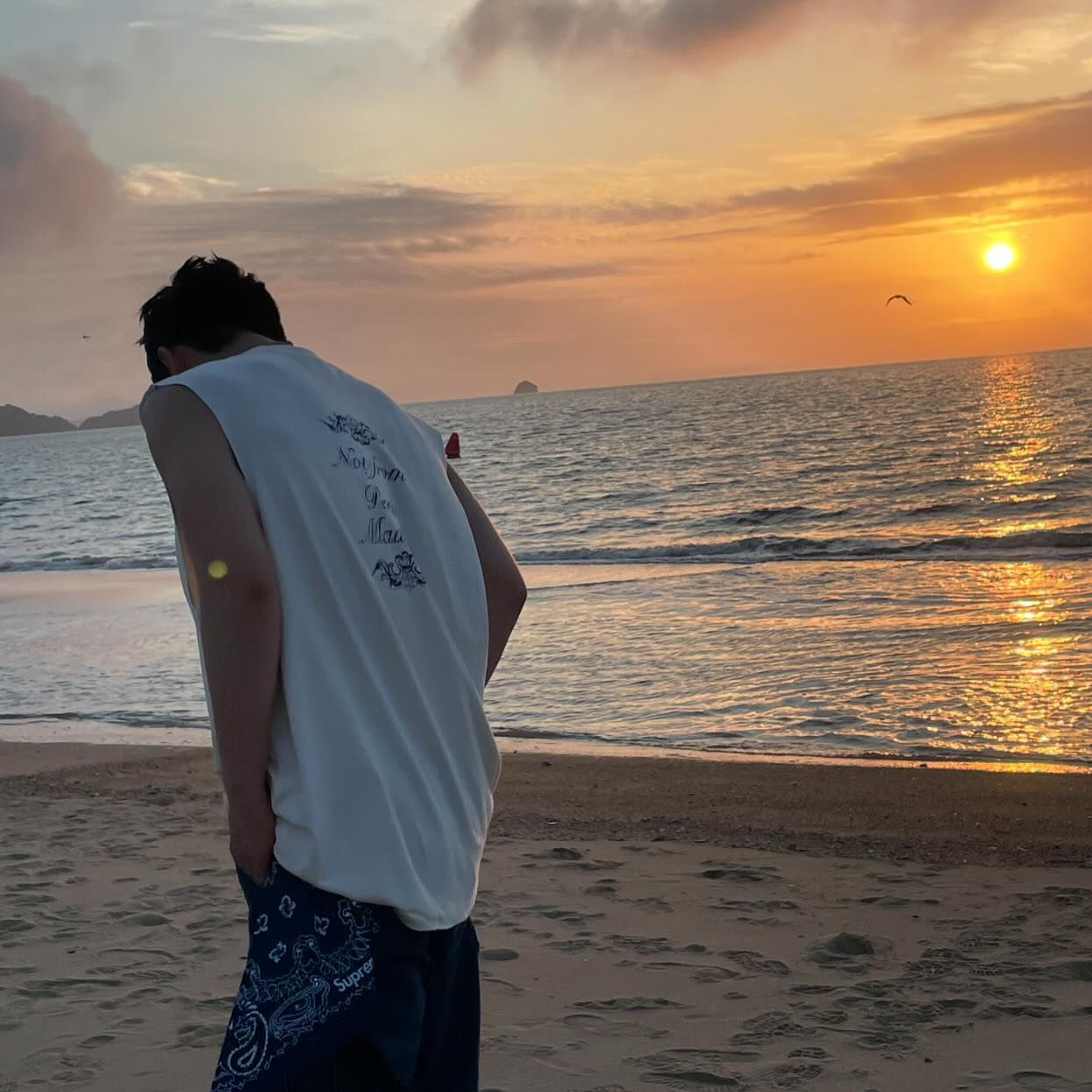 Recent activity shot of Kim Yohan (WEi)