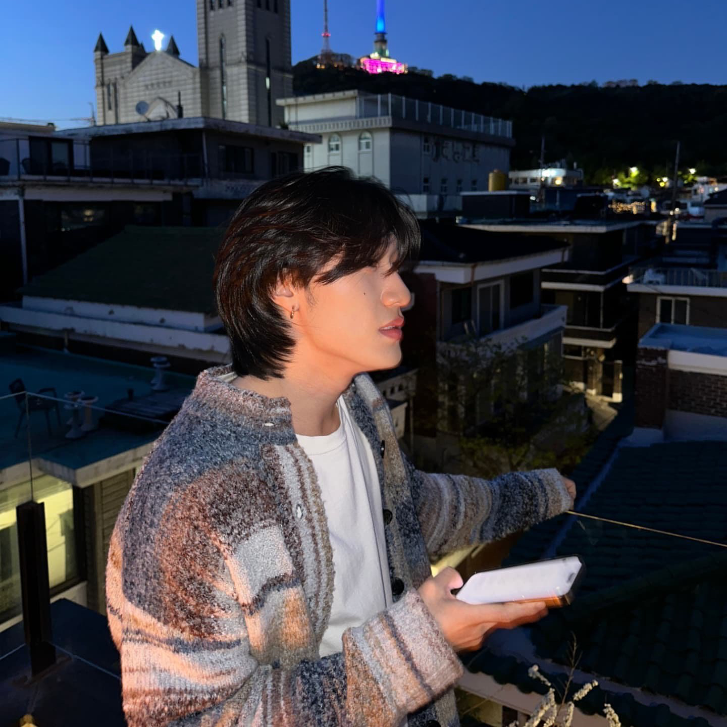 Recent activity shot of Bang Yedam