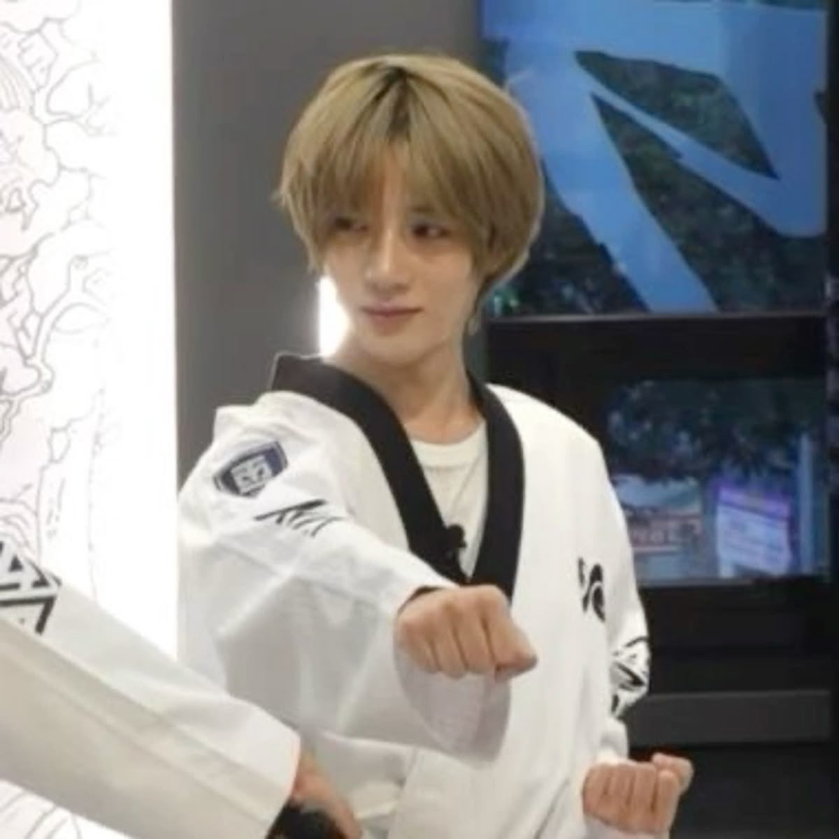 A moment captured by Beomgyu (TOMORROW X TOGETHER)'s fan