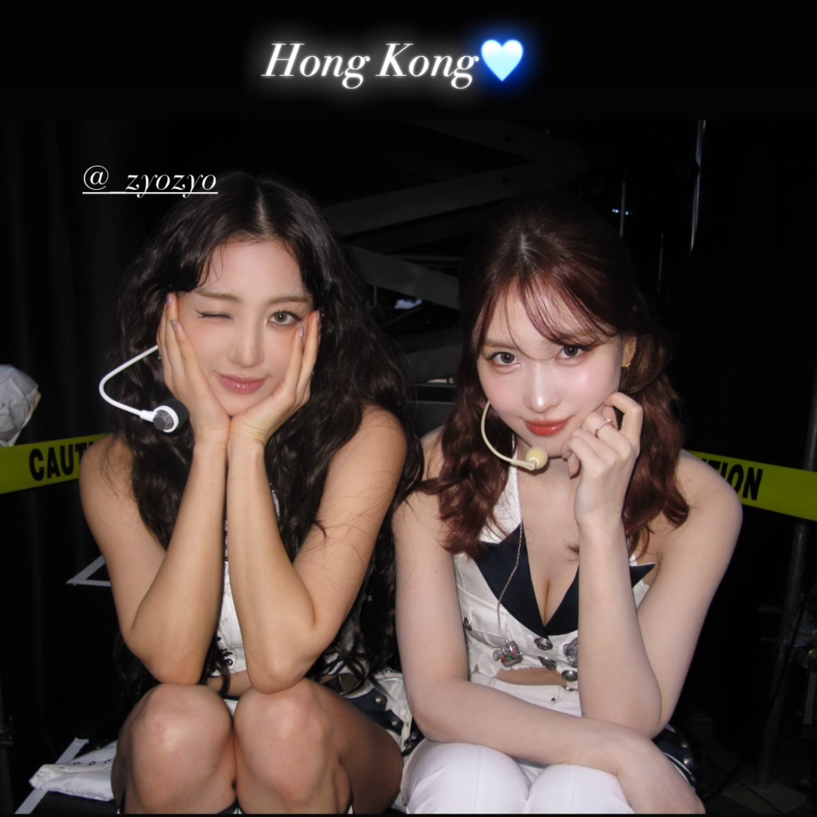 A moment captured by Momo (TWICE)'s fan