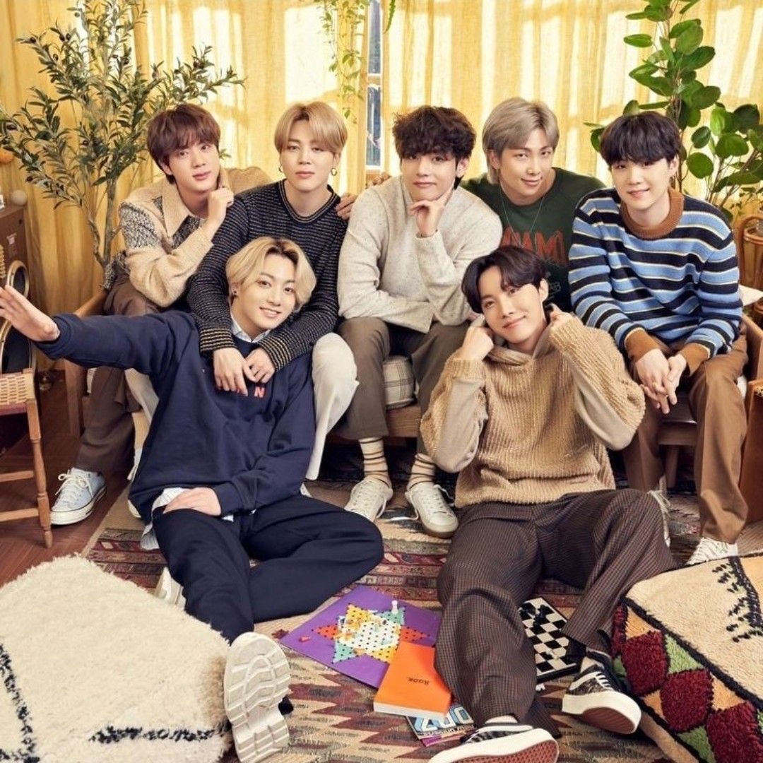 A moment captured by BTS's fan