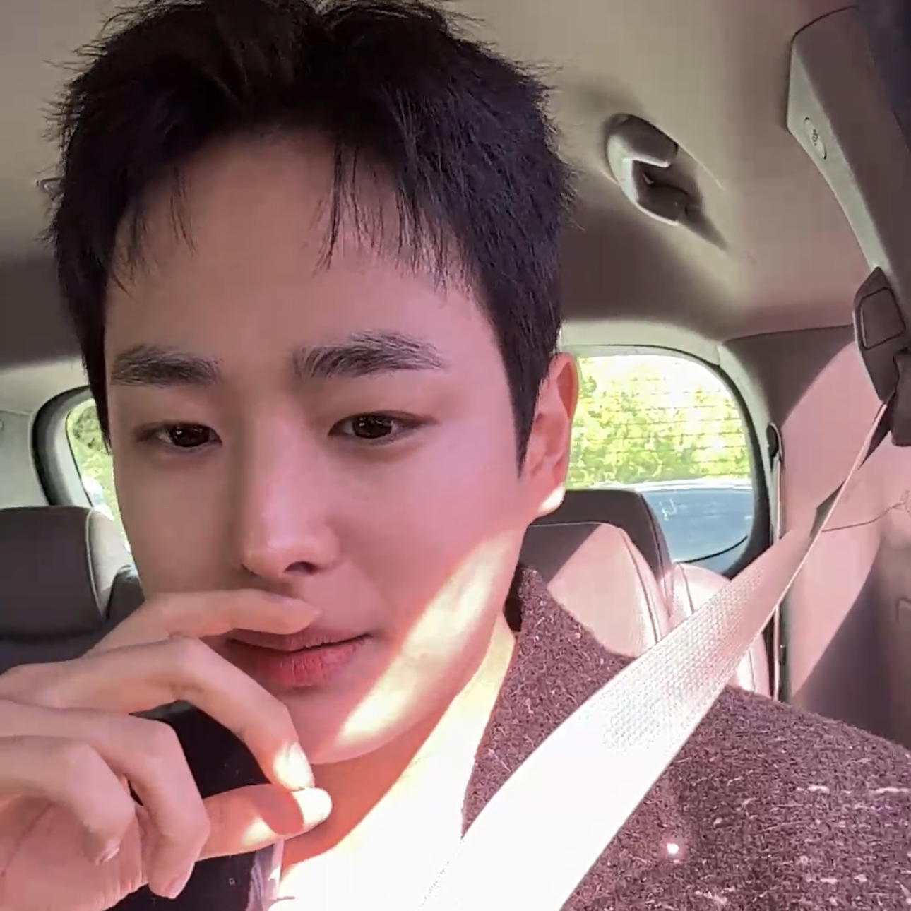 A moment captured by Choi Byungchan's fan