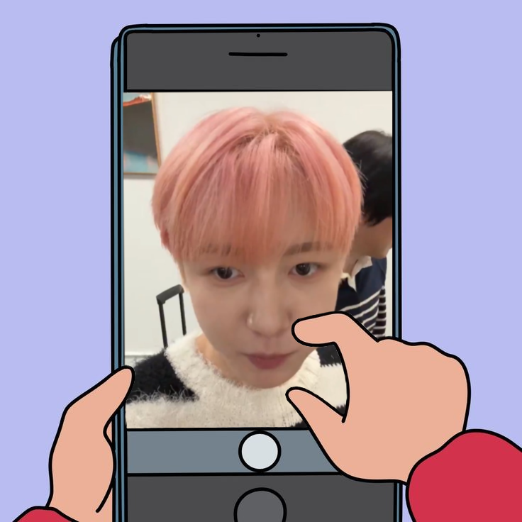 A moment captured by Renjun (NCT DREAM)'s fan