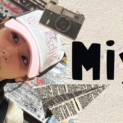 Recent activity shot of Miyeon (i-dle)